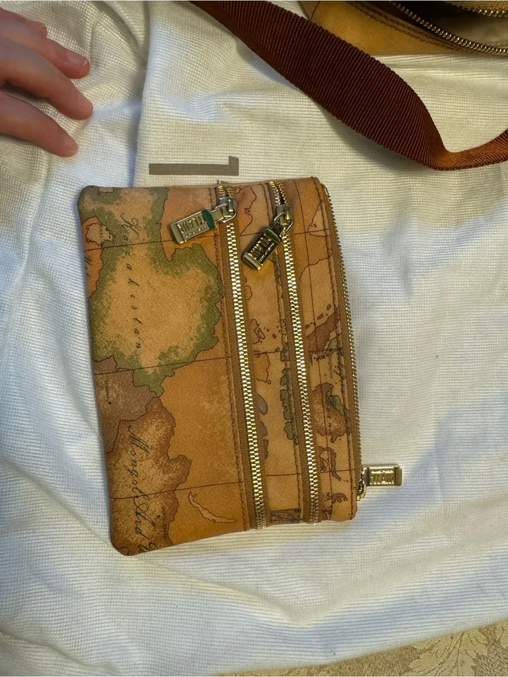 Alviero Martini NWOT 1A Classe Geo Classic Purse and Coin Purse Set + Dust Bag